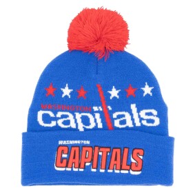 Mitchell & Ness Pánská zimní čepice Washington Capitals NHL Punch Out