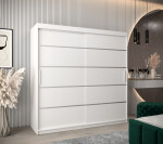 Šatní skříň Abi V1 Barva korpusu: Černá, Rozměry: 120 cm, Dveře: Dub artisan
