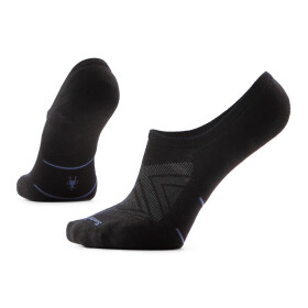 Unisex merino běžecké ponožky SMARTWOOL Run Targeted Cushion No Show Socks, Black velikost: 46-49 (XL)