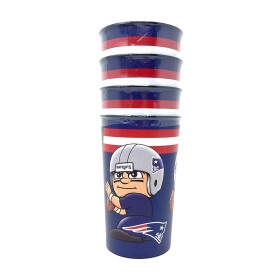 Hrnek New England Patriots NFL TeenyMates Partybecher-Set (4 ks)
