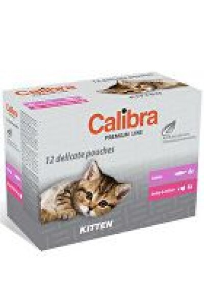 Calibra Cat kapsa Premium Kitten multipack 12x100g