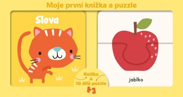 Moje první knížka puzzle Slova