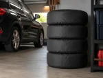 SIXTOL CAR TIRE COVER BASIC L / Ochranné obaly na pneumatiky / 13"–17" / 4 ks (SX1381)