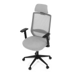Kancelářská židle, synchronní mechanismus, šedá síťovina, KA-V3329 GREY