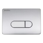 KERRA - Instalační set WC Kasos + tlačítko Pacific (chrom) 5907548118097