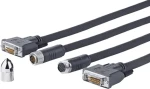 VivoLink Pro DVI - D Cross Wall kabel M - M 20m / 1920x1080P@60Hz (PRODVICW20)