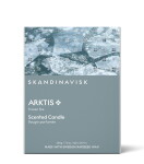 Skandinavisk ARKTIS 200 g - SKANDINAVISK Vonná svíčka ARKTIS (arktická krajina) 200 g – speciální edice, modrá barva, sklo, vosk