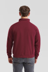 Fruit of the Loom Classic Zip-Neck Sweat Mikina s 1/4 zipem 16.2114 deep navy XXL