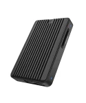 Icy Box IB-CR601M-C31 černá / Externí box pro M.2 NVMe SATA se čtečkou karet / USB-C / Hliník (IB-CR601M-C31)