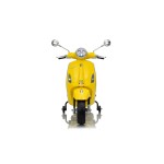 Mamido Dětský elektrický skútr Vespa ROMA žlutý