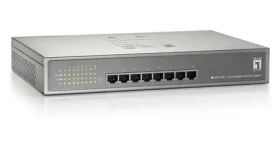 LevelOne GEP-0821 / Switch / 8x Gigabit PoE+ / 123 W / Rack 19" / Unmanaged (GEP-0821)