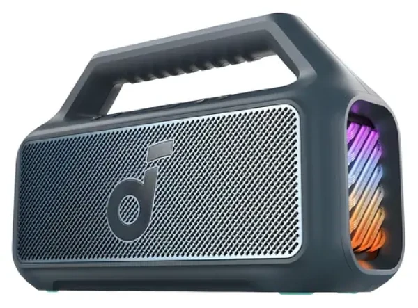 Anker Soundcore Boom 2 modrá / Přenosný reproduktor / 80W / BT 6.0 / USB-C / IPX7 (A3138032)