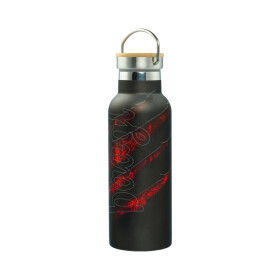 BAAGL Termoláhev s bambusovým víčkem Láva, 500 ml