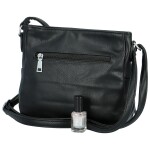 Trendová dámská koženková crossbody Edina, černá