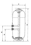 Laminátový filtr Lisboa 80 Alto 900 mm - bez ventilu