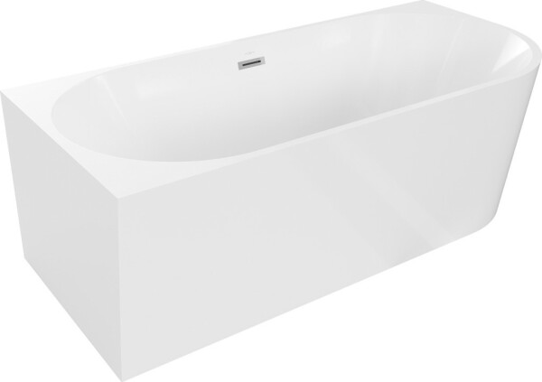 MEXEN - Mia vana volně stojící levá 170x80, bílá bez krytky přepadu a zátky 52691708000L-SS