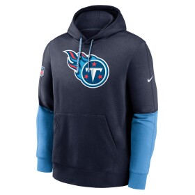 Nike Pánská mikina Tennessee Titans NFL 2024 Sideline Club Hoodie Velikost: S