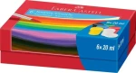 Faber-Castell Temperové barvy 6x20 ml / Temperové barvy / Vysoce pigmentované / Vodou ředitelné (0144/1210400)