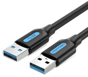 Vention Kabel USB-A 3.0 (M) - USB-A 3.0 (M) černá / 0.5 m (CONBD)