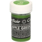 Gelová barva apple green pastelová 25g - Sugarflair