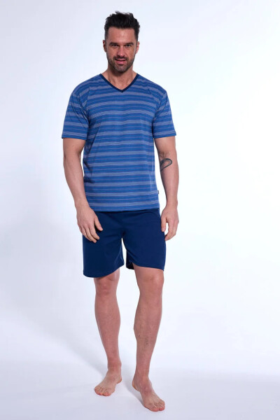 PÁNSKÉ PYŽAMO KR 330 BIG W/25 džínovina 3XL