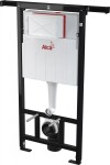 ALCADRAIN Jádromodul - předstěnový instalační systém s bílým tlačítkem M1710 + WC CERSANIT CLEANON MODUO + SEDÁTKO AM102/1120 M1710 MO1
