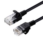 MicroConnect V-UTP610S-SLIM RJ45 síťové kabely, propojovací kabely 10 m černá 1 ks