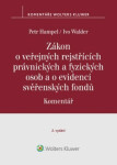 Zákon veřejných rejstřících právnických fyzických osob evidenci