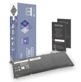 Baterie pro Dell XPS 13 9360 / Baterie pro notebook / 5400 mAh / 46 Wh / 7,6 V (BC/DE-9360)