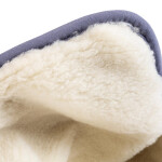 Ohřívač nohou z ovčí vlny a mikroplyše