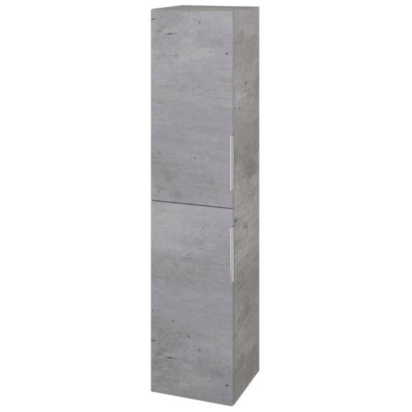 Dřevojas - Vysoká skříň DOS SVD2 35 - D01 Beton / Úchytka T05 / D01 Beton / Levé 62807F
