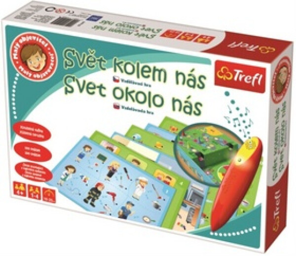 Malý objevitel: Svět kolem nás + kouzelná tužka - edukační společenská hra