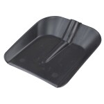 LEVIOR 61027 Lopata plastová, stájová (24cm), bez násady