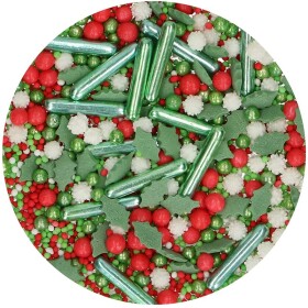 FunCakes Cukrové zdobení Medley Holiday 65g