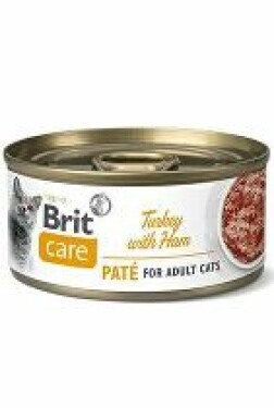 Brit Care Cat konz Paté Turkey&Ham 70g + Množstevní sleva