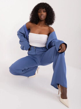 Dámské kalhoty LK SP 509579.22 Modrá jeans - Lakerta jeans-modrá 42