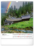 Nástěnný kalendář 2027 Notique Čarokrásne Slovensko, 30 x 34 cm