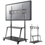 SpeaKa Professional SP-TVC-600 TV kolečkový vozík 152,4 cm (60) - 254,0 cm (100) nastavitelná výška, odnímatelný, nakláp