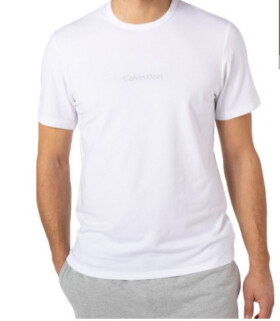 Pánské triko NM2170E 100 bílá Calvin Klein XL bílá