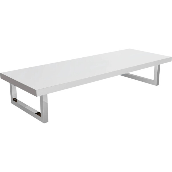 CERANO - Deska pod umyvadlo Navira Pro + 2 konzole pod desku - bílá matná - 80x46x3,6 CER-606069