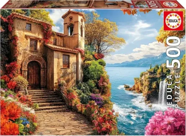 EDUCA Puzzle Víla u moře