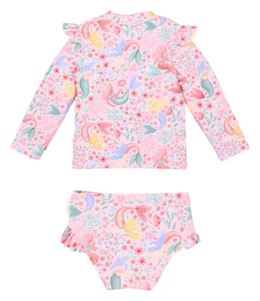 Little Dutch Dreamy Mermaid 62/68 / Plavky / dlouhý rukáv / UPF 40+ / 2-dílné (CL26030351LD)