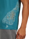 Pánské merino tričko s krátkým rukávem ICEBREAKER Mens 150 Tech Lite SS Tee 30th Anniversary, Topaz velikost: S