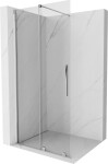MEXEN - Velar posuvné sprchové dveře Walk-in 110, transparent, chrom 871-110-000-03-01