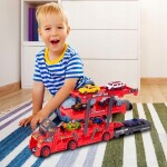 Nákladní automobil s návěsem na přepravu automobilů MalPlay