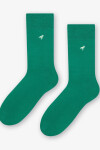 Pánské ponožky MORE 051 C.ZELENÁ/LOGO 39-42