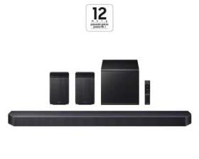 Samsung HW-Q930H/EN černá / 9.1.4 kanálový soundbar / 580 W / HDMI / Bluetooth / Wi-Fi / optický vstup (HW-Q930H/EN)