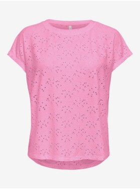 Růžové dámské tričko ONLY Smilla dámské