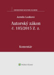 Autorský zákon 185/2015