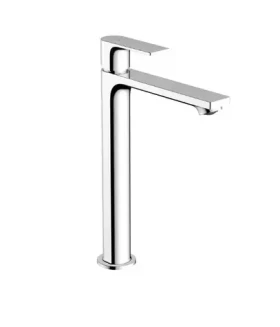 Hansgrohe Rebris E - Baterie pro umyvadlovou mísu | s výpustí | CoolStart | EcoSmart | chrom (72591000)